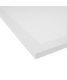 120x30 bagbelyst LED panel, 40W - Hvid kant