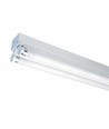 120cm T8 LED grundarmatur - Til 2x 120cm LED rør, IP20 indendørs
