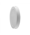 18W LED loftslampe - Ø21,5cm, Højde: 3cm, Hvid kant
