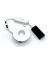 7W Ø10cm Lavprofil indbygningsspot dæmpbar RA93 - Hul: Ø8,3 cm, Mål: Ø10 cm, CCT