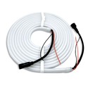 16W/m RGB+WW Neon flex strip - 20m kan deles hver 10cm, IP65, 72 LED pr. meter, 24V