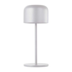 Diverse Outlet: V-Tac opladelig CCT bordlampe - Hvid, IP54, touch dæmpbar, model mini