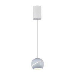 Loftslamper V-Tac LED lampe - Flot loftlampe, Ø12, hvid, inkl. ophæng