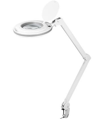 LED luplampe m/klemme x1.75 9W - Hvid