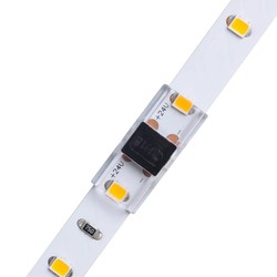 Enkeltfarvet LED strip Samler til LED strip - 8mm, enkeltfarvet, IP20, 5V-24V