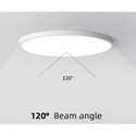 Restsalg: 16W LED rundt CCT panel - Ø30, hvid, inkl. monteringsbeslag