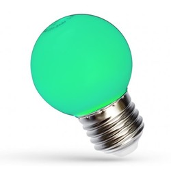 Producenter Spectrum 1W LED dekorationspære - Grøn, G45, E27