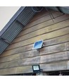 40W Solcelle projektør LED - IP65, Sort, inkl. solcelle, fjernbetjening