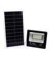 40W Solcelle projektør LED - IP65, Sort, inkl. solcelle, fjernbetjening