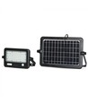 10W LED Solcelle projektør - IP65, Sort, inkl. solcelle, sensor