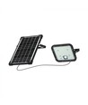 30W Solcelle projektør LED - IP65, Sort, inkl. solcelle, fjernbetjening, indbygget batteri