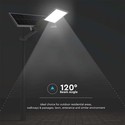 V-Tac 20W Solcelle gadelampe LED - Inkl. fjernbetjening, IP65