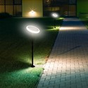 V-Tac 3W Solcelle havelampe LED 2 stk. - Justerbar, Ø14.8 cm, IP65