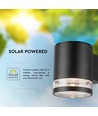 0.55W Solcelle væglampe LED - IP54, Sort