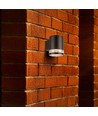 0.55W Solcelle væglampe LED - IP54, Sort