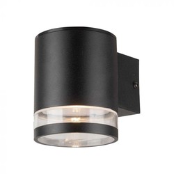 Tilbud V-Tac 0.55W Solcelle væglampe LED - Sort, IP54