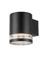 0.55W Solcelle væglampe LED - IP54, Sort