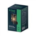 V-Tac 2.5W Solcelle væglampe LED - Sort, sensor, IP54