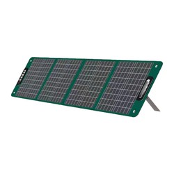 Elmateriel V-Tac foldbar solcellepanel - 120W, til bærbar strømforsyning/power station