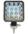 48W LED, 12V / 24V - Kold hvid, arbejdslampe, bil, lastbil, traktor, trailer, udrykningskøretøjer