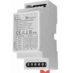 Smart Home Enheder Gledopto 5i1 controller til DIN-skinne - Hue kompatibel, RGB+CCT