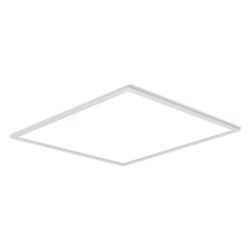 Store paneler 60x60 RA90, DALI dæmpbar LED panel - 30W, DALI / push dæmpbar, UGR19, hvid kant