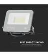 30W LED projektør - 185lm/W, arbejdslampe, udendørs
