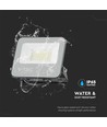 30W LED projektør - 185lm/W, arbejdslampe, udendørs