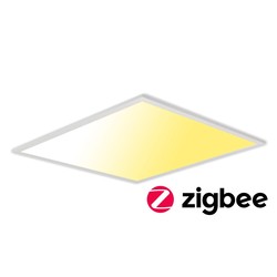 Zigbee LEDlife 60x60 Zigbee CCT Smart Home LED panel - 36W, CCT, Bagbelyst, hvid kant