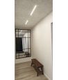 Outlet: 90 cm LED Troldtekt Skinne - 27W, Akustilight, Planforsænket, 24V