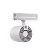 30W 3-faset RA90 skinnespot - 175 lm/W, 38 grader, Hvid
