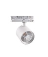 30W 3-faset Dæmpbar RA90 Skinnespot - 175 lm/W, 38 grader, Hvid