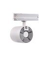 30W 3-faset Dæmpbar RA90 Skinnespot - 175 lm/W, 38 grader, Hvid