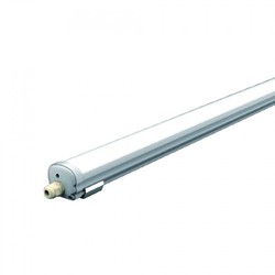 LED armatur V-Tac vandtæt 18W komplet LED armatur - 60 cm, gennemfortrådet, IP65, 230V
