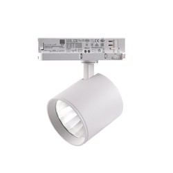 Skinnespots LEDlife 30W Dæmpbar hvid skinnespot - 175 lm/W, RA 90, 38 grader, dæmpbar, 3-faset