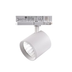 Lamper LEDlife 30W hvid skinnespot - 175 lm/W, RA 90, 38 grader, dæmpbar, 3-faset