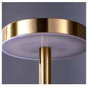 Opladelig LED bordlampe - Guld, touch dæmpbar, CCT, IP20