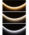 5m 11W/m Neon COB strip - 230V, IP67, 288 LED/m, kan klippes for hver 10cm, op til 100m