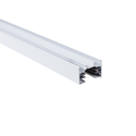 LEDlife SLIM 1 meter skinne til skinnespots - Hvid, 1-faset, komplet med tilslutning og endeprop