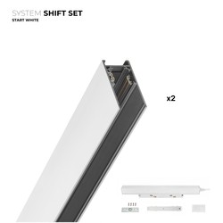 SHIFT system Spectrum SHIFT Start sæt - 2 meter komplet, Hvid