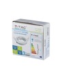 MR16 eller GU10 Downlight kit - Uden lyskilde, hvid, Hul: Ø7,4 cm, mål: Ø8,2 cm