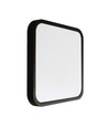 24W LED loftslampe - 29,5 x 29,5cm, Sort kant