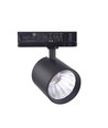 30W 3-faset Dæmpbar RA90 skinnespot - 170lm/w, Sort, CASAMBI