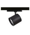30W 3-faset Dæmpbar RA90 skinnespot - 170lm/w, Sort, CASAMBI