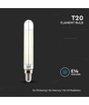E14 4W LED pære - T20, Kultråd