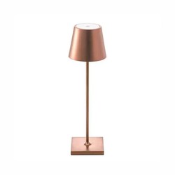 Lamper Opladelig LED bordlampe Inde/ude - Bronze, IP54 udendørs, touch dæmpbar