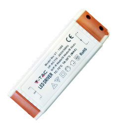 LED indbygningspaneler Restsalg: V-Tac 15W driver til 15W indbygningspaneler - Ikke dæmpbar, 230V