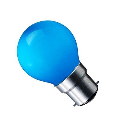 B22 1,8W CARNI LED pære - Blå
