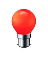 B22 1,8W CARNI LED pære - Rød