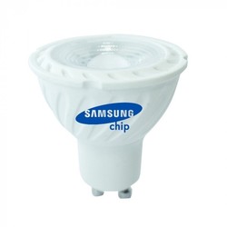 GU10 LED V-Tac 6,5W LED spot - Samsung LED chip, 230V, GU10
